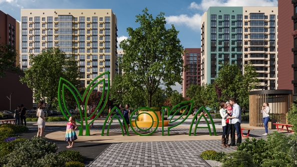 
  Продается 2-комн. квартира 40.3 м², в ЖК Флора, литера 1.3. Фото 22.