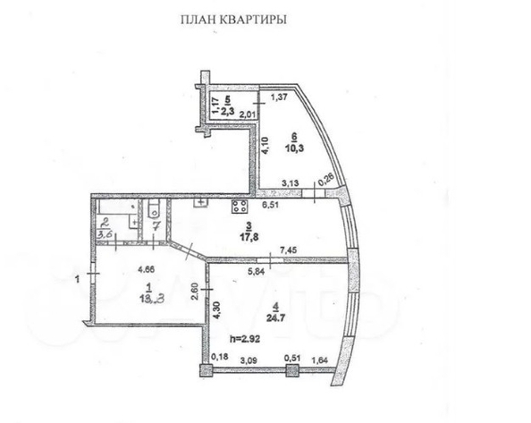 
   Продам 1-комнатную, 75 м², Закруткина ул, 2

. Фото 7.