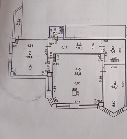 
  Продается 3-комн. квартира, 93.1 м², 339-й Стрелковой Дивизии ул, д. 12д
. Фото 20.
