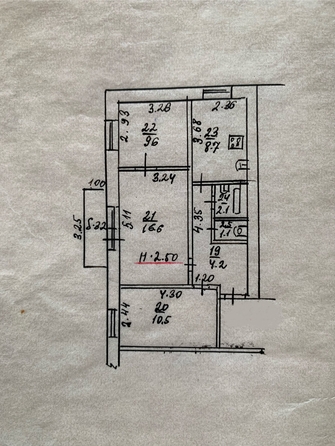 
  Продается 3-комн. квартира, 60 м², Стачки пр-кт, д. 11
. Фото 17.