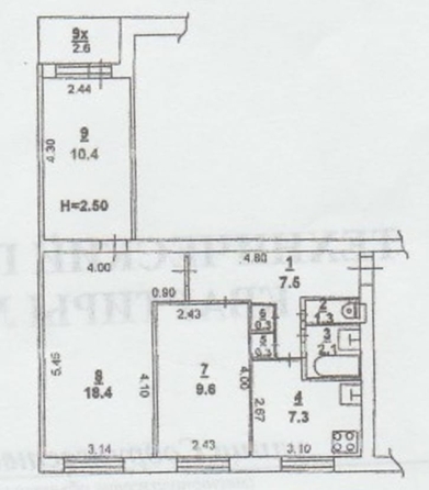 
  Продается 3-комн. квартира, 57.2 м², Содружества ул, д. 80
. Фото 16.
