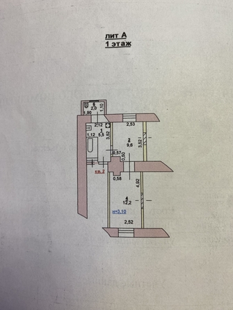 
  Продается 2-комн. квартира, 29 м², Баумана ул, д. 47
. Фото 2.