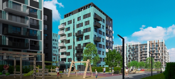 
  Продается 1-комн. квартира, 41.07 м², ЖК Соседи, Этап 2 корпус 2
. Фото 2.