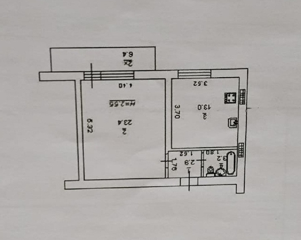 
  Продается 1-комн. квартира, 49 м², 40-летия Победы пр-кт, д. 316
. Фото 9.