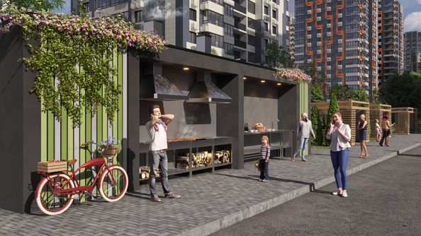 
  Продается 1-комн. квартира, 42.4 м², ЖК Gray (Грэй), кв-л 11-2
. Фото 4.