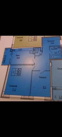 
  Продается 2-комн. квартира, 60 м², Вересаева ул, д. 101/6
. Фото 26.