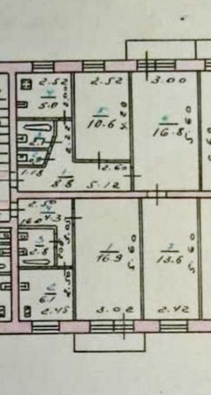 
  Продается 3-комн. квартира, 60 м², Нижненольная ул, д. 15
. Фото 13.