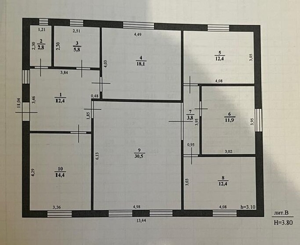 
  Продается дом, 124.5 м², станица Кагальницкая
. Фото 14.