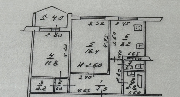 
  Продается 2-комн. квартира, 52 м², Туполева ул, д. 3
. Фото 18.