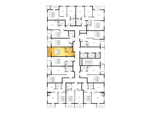 
  Продается студия 29.62 м², в ЖК Звезда Столицы 2. Фото 6.