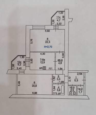 
  Продается 2-комн. квартира, 86 м², Филимоновская ул, д. 128
. Фото 40.