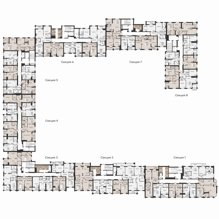 
  Продается 4-комн. квартира, 126.72 м², ЖК Курортный квартал Ривьера, дом 1
. Фото 1.