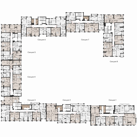 
  Продается 3-комн. квартира, 83.78 м², ЖК Курортный квартал Ривьера, дом 1
. Фото 1.
