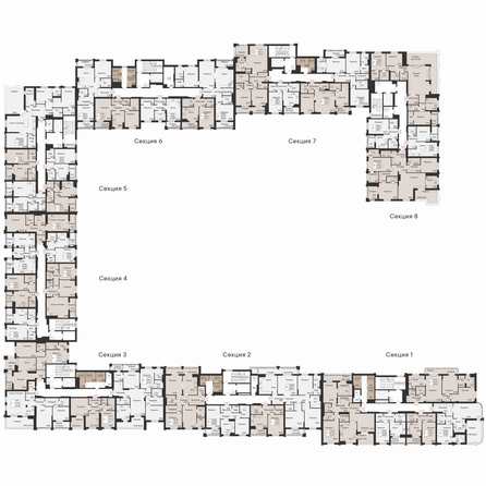 
  Продается 4-комн. квартира, 118.35 м², ЖК Курортный квартал Ривьера, I очередь 1 дом
. Фото 1.