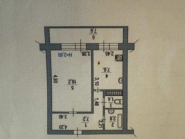 
  Продается 1-комн. квартира, 39 м², 339-й Стрелковой Дивизии ул, д. 29
. Фото 10.