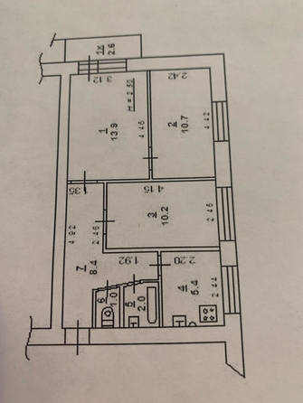 
  Продается 3-комн. квартира, 51.6 м², Обский пер, д. 122/1
. Фото 17.