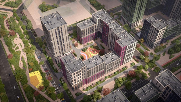 
  Продается 1-комн. квартира, 44.3 м², ЖК Эстет, литер 47.1
. Фото 3.