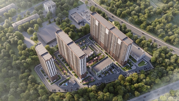 
  Продается 3-комн. квартира, 67.8 м², ЖК Панорама на Театральном, литера 1
. Фото 4.
