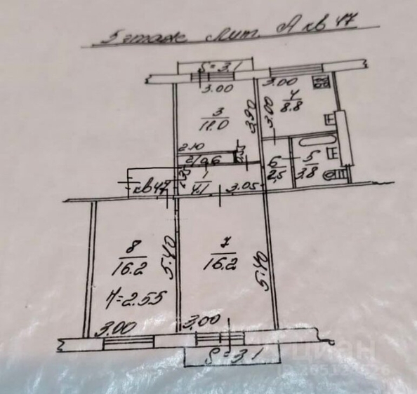 
  Продается 3-комн. квартира, 70 м², Тимошенко ул, д. 8
. Фото 17.