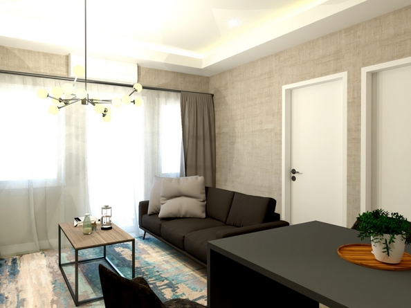 
  Продается 1-комн. квартира 38.1 м², в ЖК Панорама на Театральном, литера 1. Фото 8.
