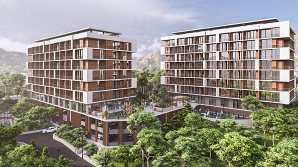 
  Продается апартамент 39.6 м², в АК Крымский квартал. Фото 12.