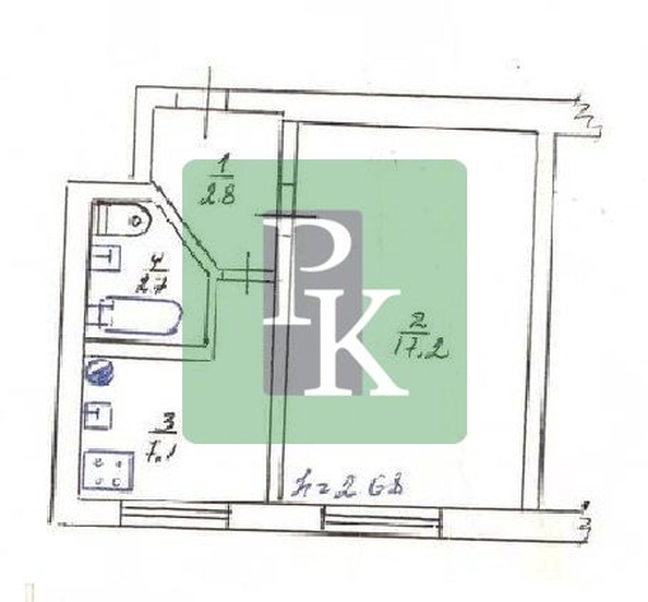 
  Продается 1-комн. квартира 29.8 м². Фото 7.
