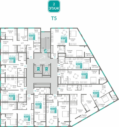 
  Продается 1-комн. квартира 30.66 м², в ЖК Благо. Фото 1.