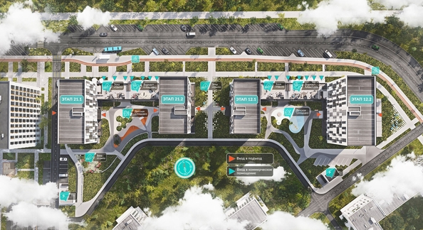 
  Продается 2-комн. квартира 50.55 м². Фото 5.