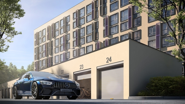 
  Продается 1-комн. квартира 40.39 м², в ЖК Парковые кварталы, этап 2. Фото 2.