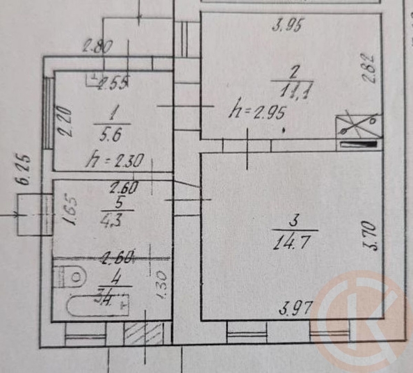 
  Продается 2-комн. квартира 39.1 м². Фото 22.