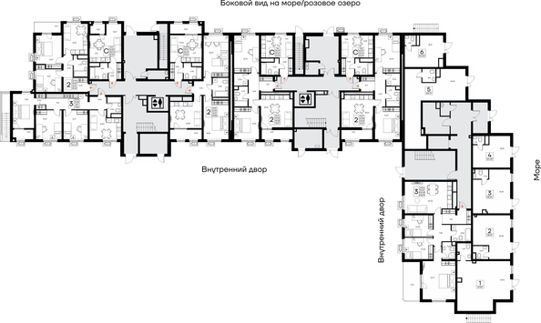 
  Продается 2-комн. квартира 68.88 м², в ЖК Прибрежный дом. Фото 1.