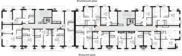 
  Продается 2-комн. квартира 63.03 м², в ЖК Прибрежный дом. Фото 1.