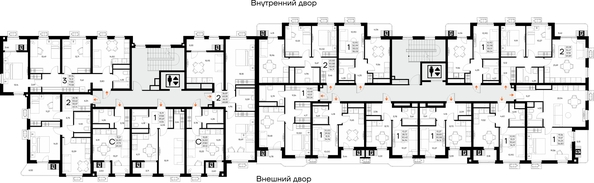 
  Продается 1-комн. квартира 41.54 м², в ЖК Прибрежный дом. Фото 1.