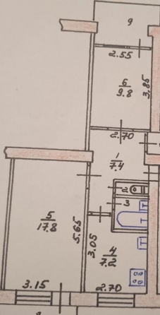 
  Продается 2-комн. квартира 46.6 м². Фото 15.