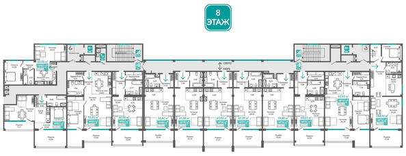 
  Продается номер в отеле 61.92 м², в ГК Золотые пески. Фото 1.