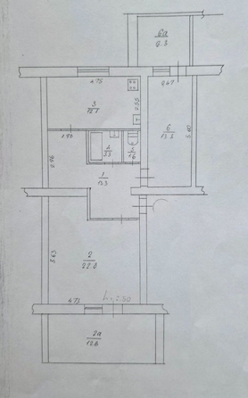 
  Продается 2-комн. квартира 66.9 м². Фото 28.