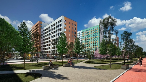 
  Продается 2-комн. квартира 55.76 м², в ЖК Чистое небо, дом 1 кор 1. Фото 2.
