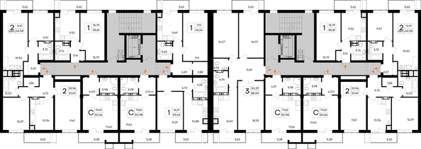 
  Продается 2-комн. квартира 57.49 м², в ЖК Республика. Фото 1.