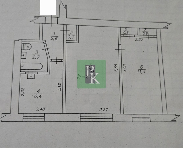 
  Продается 2-комн. квартира 42.1 м². Фото 16.