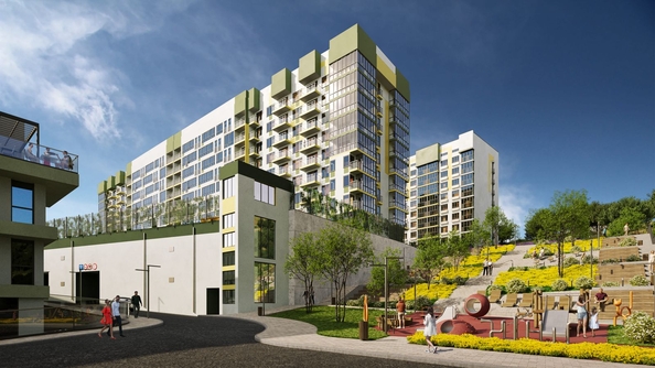 
  Продается 1-комн. квартира 34.42 м², в ЖК Гриновский, дом 1. Фото 17.