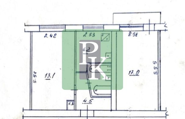 
  Продается 2-комн. квартира 44 м². Фото 18.