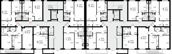 
  Продается 1-комн. квартира 39.62 м², в ЖК Республика. Фото 1.