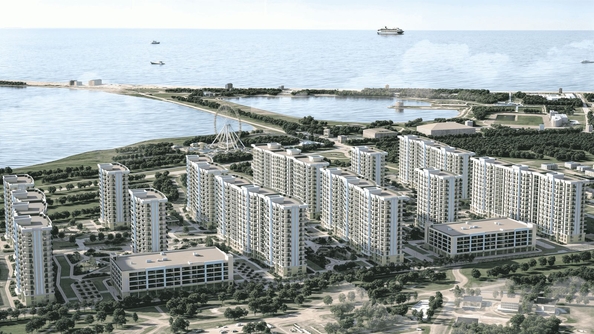 
  Продается студия 25.86 м², в ЖК Море, литер 9. Фото 1.