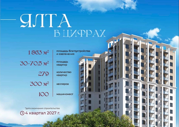 
  Продается 1-комн. квартира 44.69 м², в ЖК Клубный дом Ялта. Фото 18.