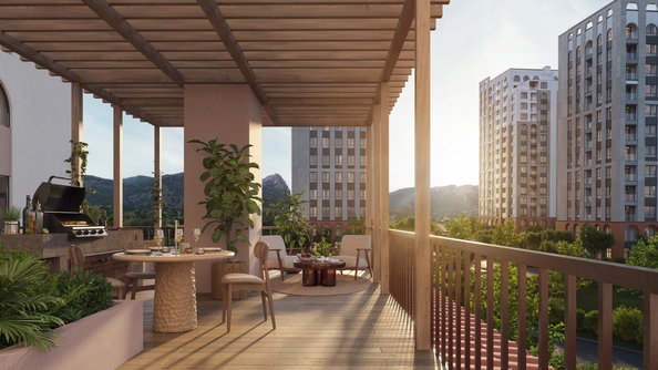 
  Продается 1-комн. квартира 50.83 м², в ЖК Долина Роз. Фото 32.