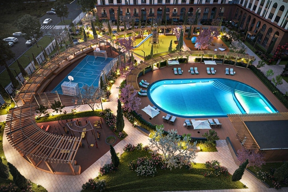 
  Продается 1-комн. квартира 47.56 м², в ЖК Долина Роз. Фото 11.