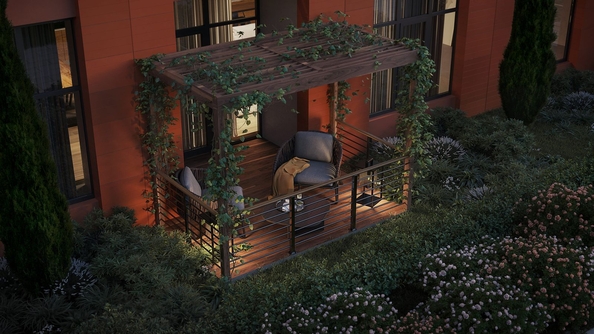 
  Продается 1-комн. квартира 37.63 м², в ЖК Долина Роз. Фото 35.