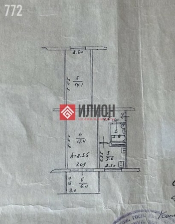 
  Продается 2-комн. квартира 50 м². Фото 20.