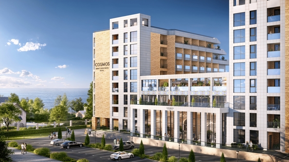
  Продается апартамент 34.1 м², в АК Космос Смарт Евпатория Отель. Фото 2.
