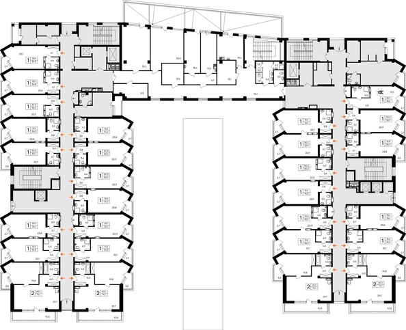 
  Продается апартамент 35 м², в АК Космос Смарт Евпатория Отель. Фото 1.